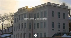 Desktop Screenshot of marienlyst.nu